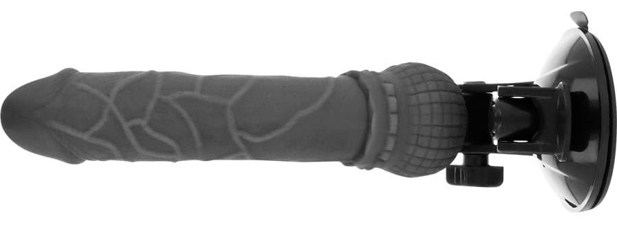 realisticky-vibrator-s-prisavkou-basecock-cerna-19-5cm-pohled-zepredu